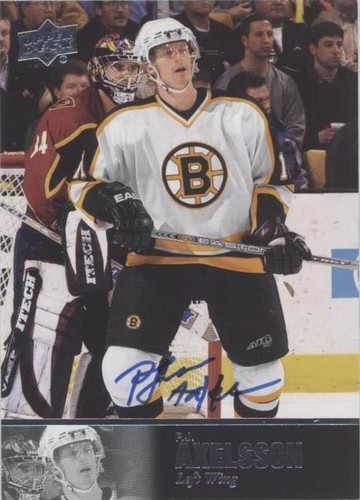 2020-21 Upper Deck SP Signature Edition Legends - P.J. Axelsson #AL-232