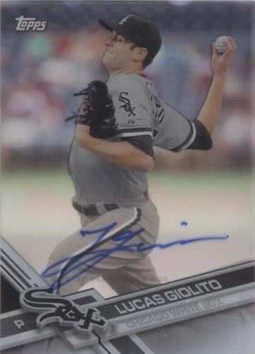 2017 Topps Clearly Authentic Autographs - Lucas Giolito #CAAU-LG