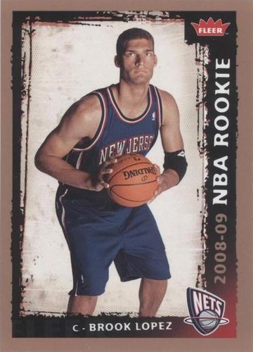 2008-09 Fleer - Brook Lopez #210