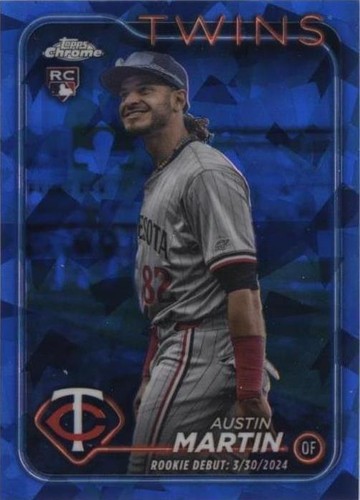 2024 Topps Chrome Update Series Sapphire Edition - Austin Martin #USCS114