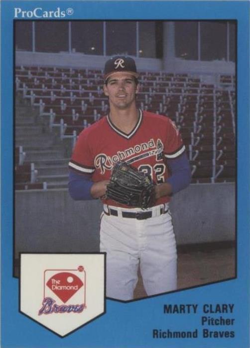 1989 ProCards Triple A - Marty Clary #826