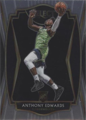 2020-21 Panini Certified ANTHONY EDWARDS #200 Mirror Blue