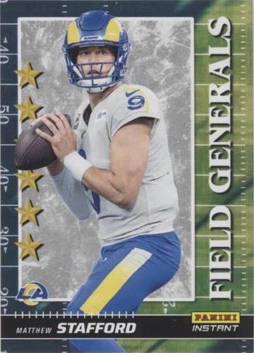 2021 Panini Instant NFL Matthew Stafford #FG19