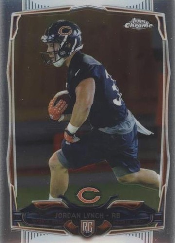 2014 Topps Chrome Jordan Lynch #181