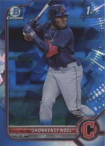 ⭐︎Noel⭐︎ 2022 Bowman Prospects Jhonkensy Noel G372 Cleveland
