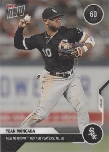 2020 Topps Now MLB Network Top 100 Players - Yoan Moncada #MN60