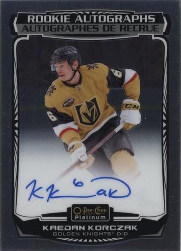 2022-23 O-Pee-Chee Platinum - Kaedan Korczak #R-KK