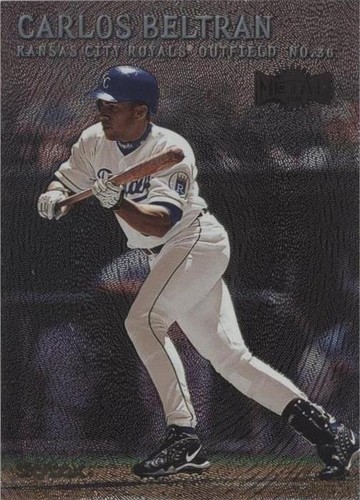 2000 Skybox Metal - Carlos Beltran #10
