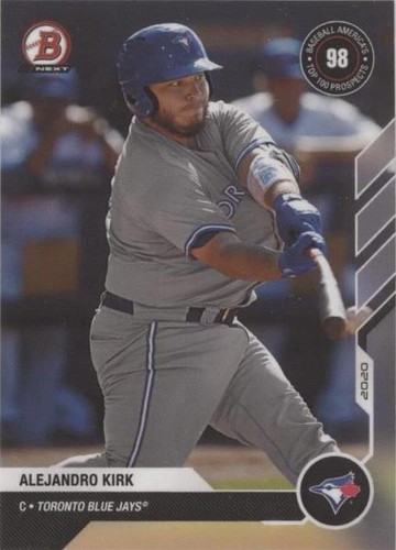 2020-21 Bowman Next Topps Now Baseball America Top 100 Prospects - Alejandro Kirk #BA-20