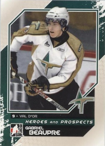 2010-11 In the Game Heroes and Prospects - Gabriel Beaupre #42