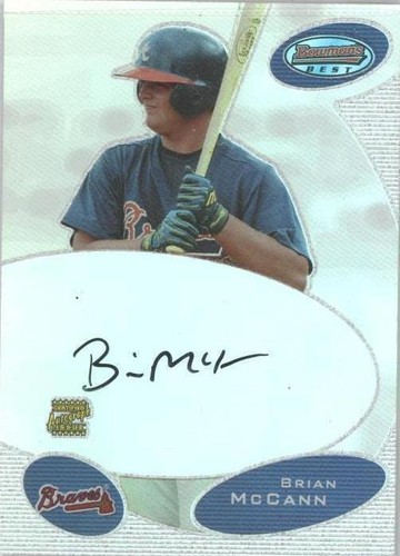 2003 Bowman's Best - Brian McCann #BB-BM