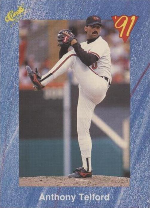 1991 Classic Update Blue Travel Edition - Anthony Telford #T16