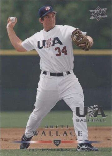 2008 Upper Deck - Brett Wallace #USA-3