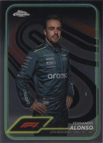 2024 Topps Chrome Formula 1 - Fernando Alonso #11