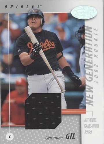 2002 Leaf Certified - Geronimo Gil #153