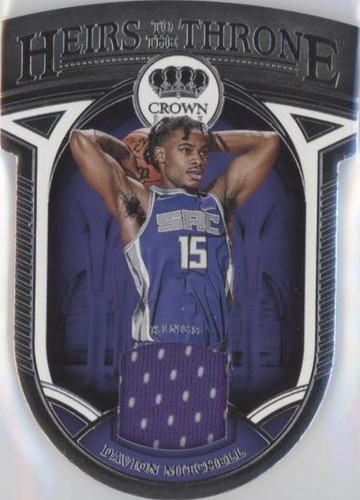 2021-22 Panini Crown Royale - Davion Mitchell #HT-DML