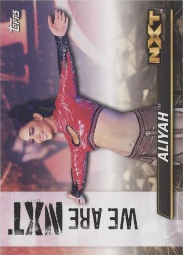 2021 Topps WWE NXT - Aliyah #NXT-2