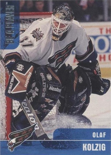 1999-00 In the Game Be A Player Memorabilia - Olaf Kolzig #54