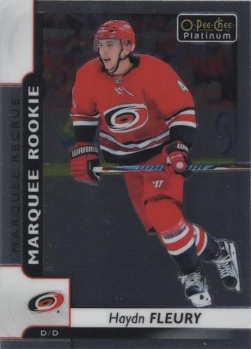 2017-18 O-Pee-Chee Platinum - Haydn Fleury #191