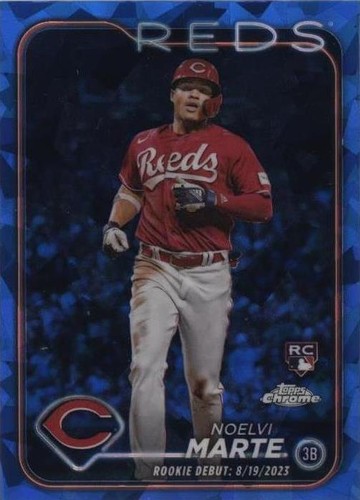 2024 Topps Chrome Update Series Sapphire Edition - Noelvi Marte #USCS187