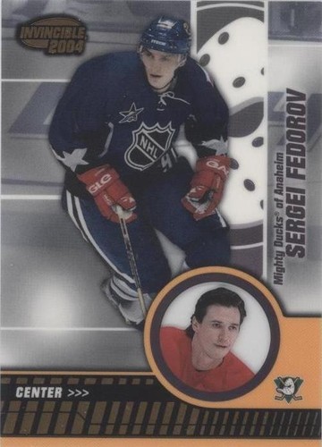 2003-04 Pacific Invincible - Sergei Fedorov #2
