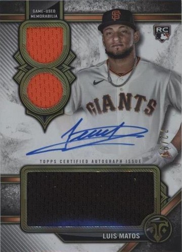 2024 Topps Triple Threads - Luis Matos #RAR-LM