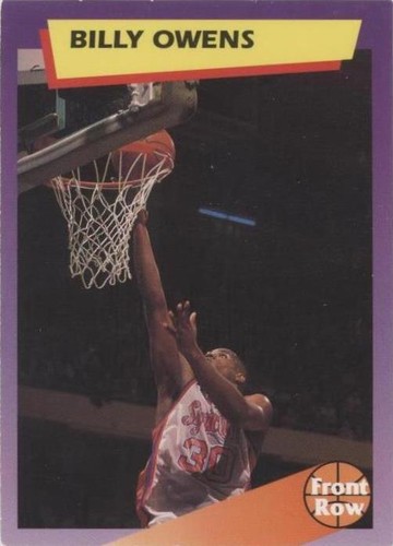 1991-92 Front Row Dream Picks - Billy Owens #20