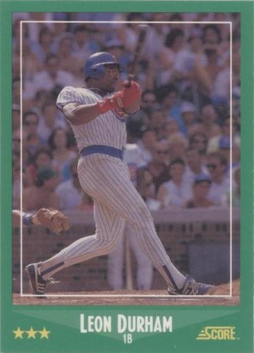 1988 Score - Leon Durham #378