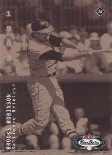 2002 Fleer Box Score - Brooks Robinson #273