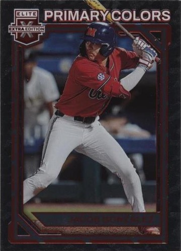 2023 Panini Elite Extra Edition - Jacob Gonzalez #PC-8
