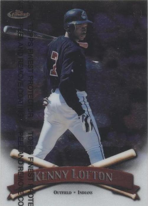 1998 Topps Finest - Kenny Lofton #210