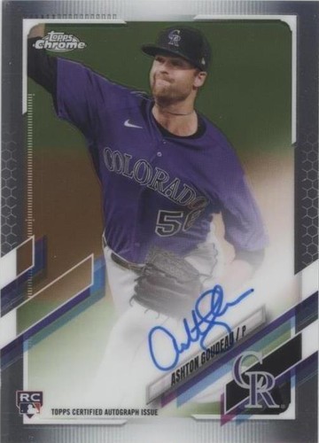 2021 Topps Chrome - Ashton Goudeau #RA-AGO