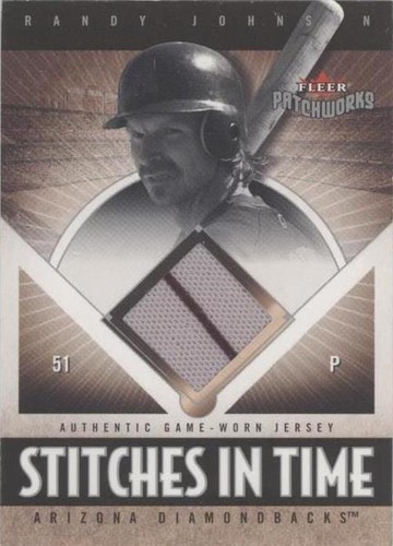 2004 Fleer Patchworks - Randy Johnson #ST-RJ
