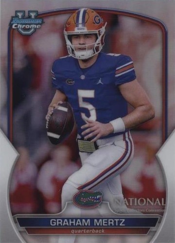 2023 Topps National Convention Wrapper Redemption Graham Mertz #BU-6