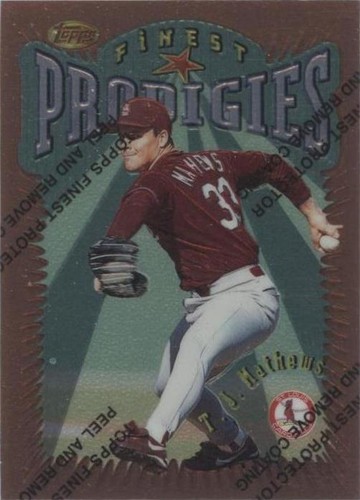 1996 Topps Finest - T.J. Mathews #297