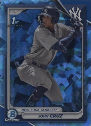 2024 Bowman Sapphire Edition - John Cruz #BCP-77