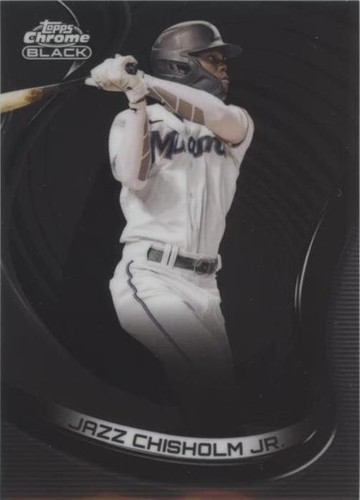 2022 Topps Chrome Black - Jazz Chisholm #100