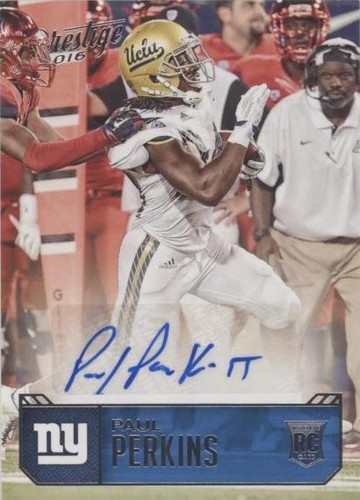 2016 Panini Prestige Paul Perkins #PP
