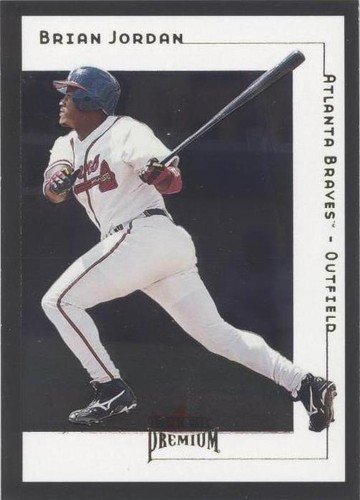 2001 Fleer Premium - Brian Jordan #188