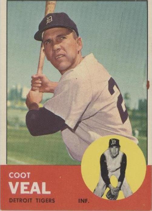 1963 Topps High 573 Coot Veal, Coot Veal for sale online eBay