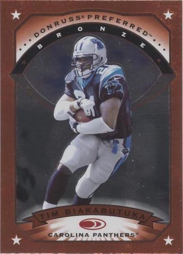 1997 Donruss Preferred Tim Biakabutuka #4