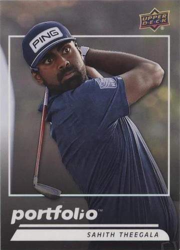 2024 Upper Deck Portfolio - Sahith Theegala #180