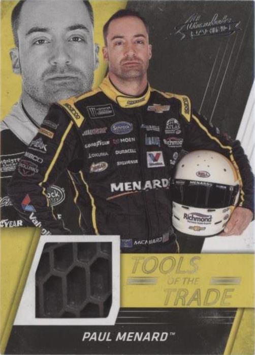 2017 Panini Absolute - Paul Menard #TT-PM