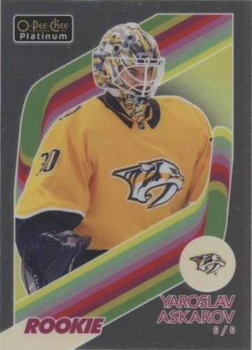 2023-24 O-Pee-Chee Platinum - Yaroslav Askarov #R-95