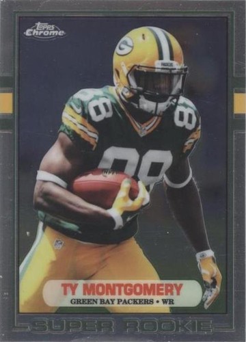 2015 Topps Chrome Ty Montgomery #89-TM