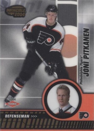 2003-04 Pacific Invincible - Joni Pitkanen #120