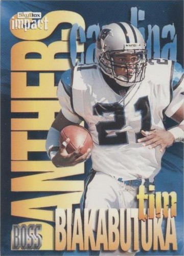 1997 Skybox Impact Tim Biakabutuka #3