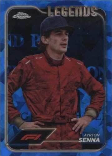 2024 Topps Chrome Sapphire Edition Formula 1 - Ayrton Senna #188