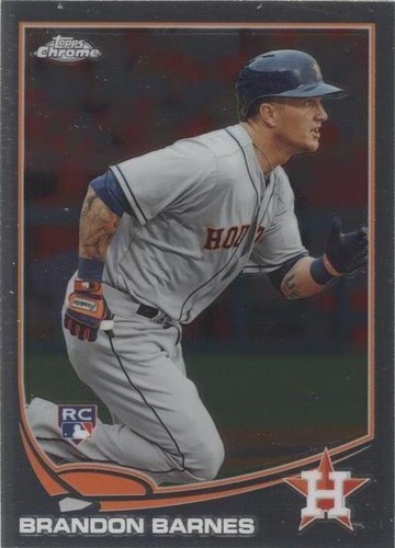 2013 Topps Chrome - Brandon Barnes #93