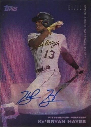 2022 Topps X Steve Aoki - Ke'Bryan Hayes #41A